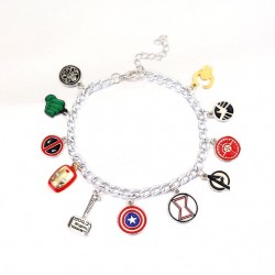 Avengers Inspired Charm Bracelet